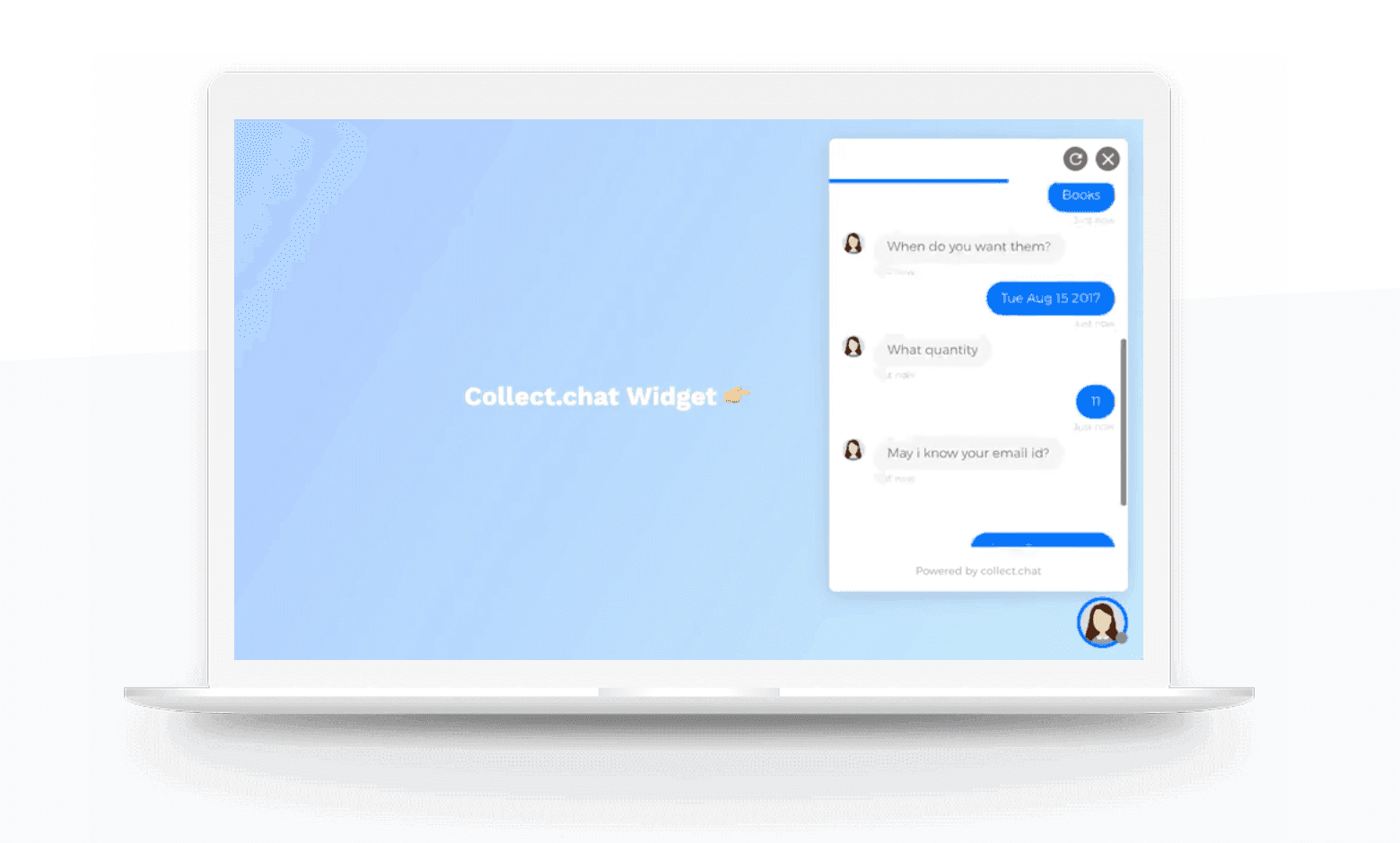 Collect Chat - Lead generation bot example