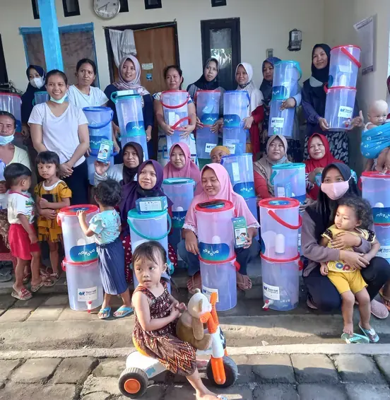 water filter for people in Bali