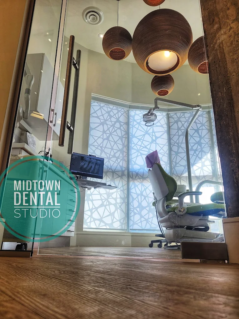 Procedure room used to provide a gingivectomy at Midtown Dental Studio on Eglinton in Midtown Toronto, Ontario