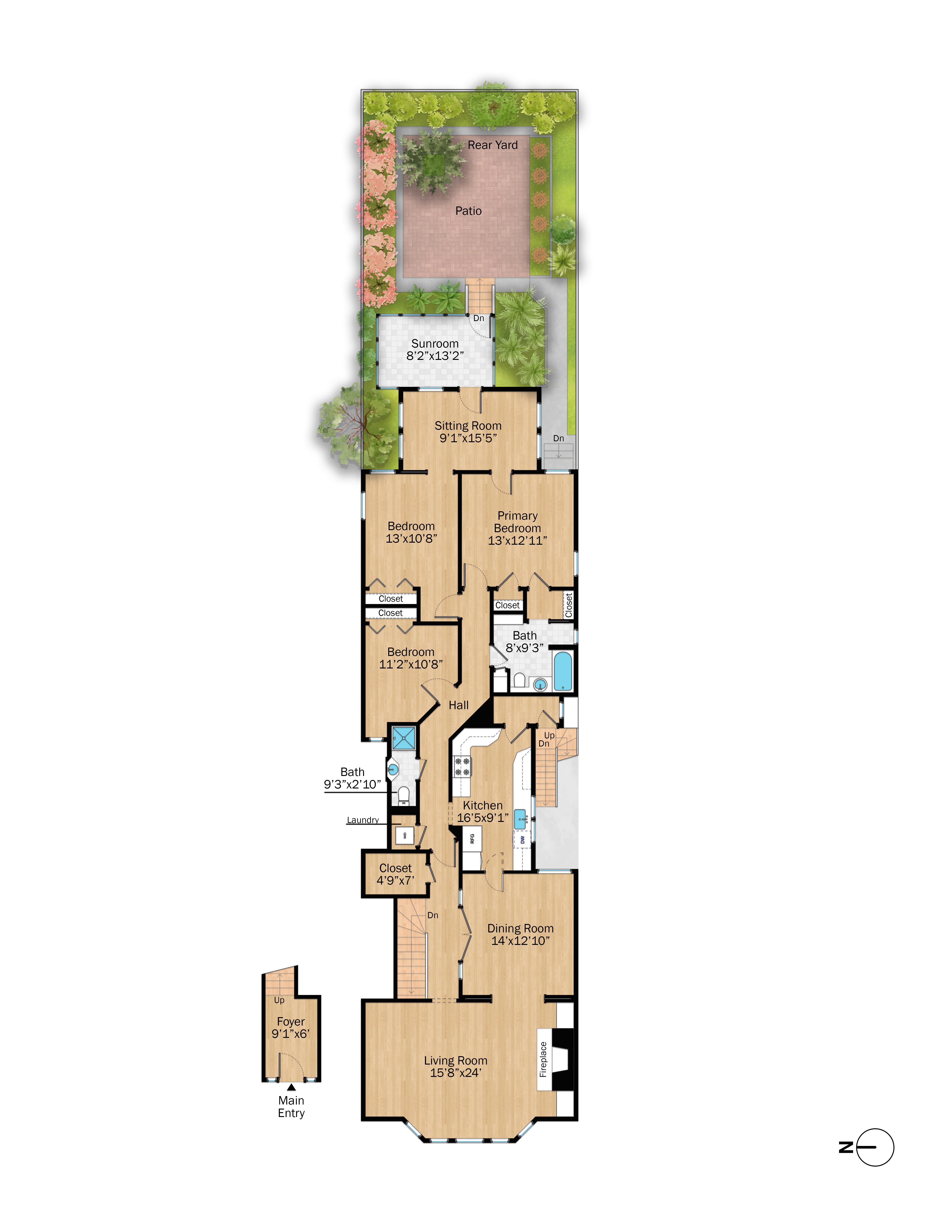 Funston Avenue Site and Floor Plan