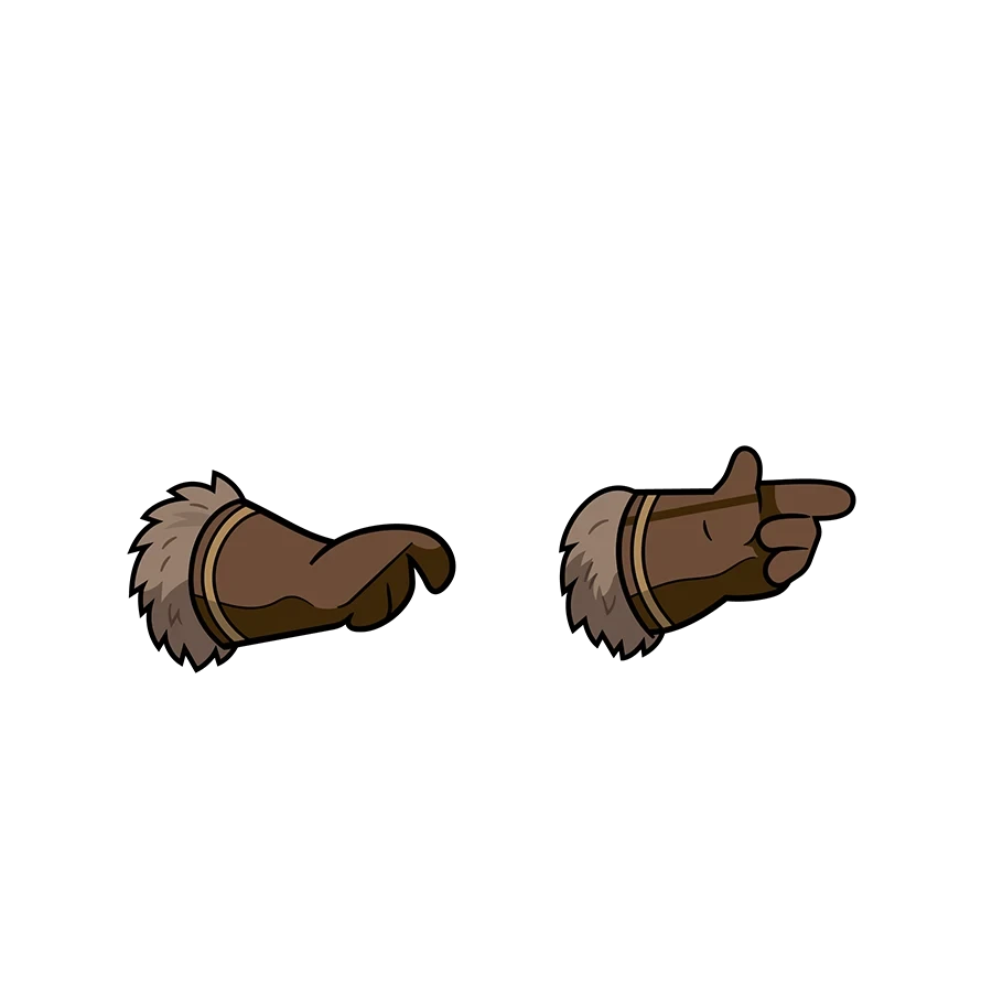 Bearhide Bracers Gauntlets trait
