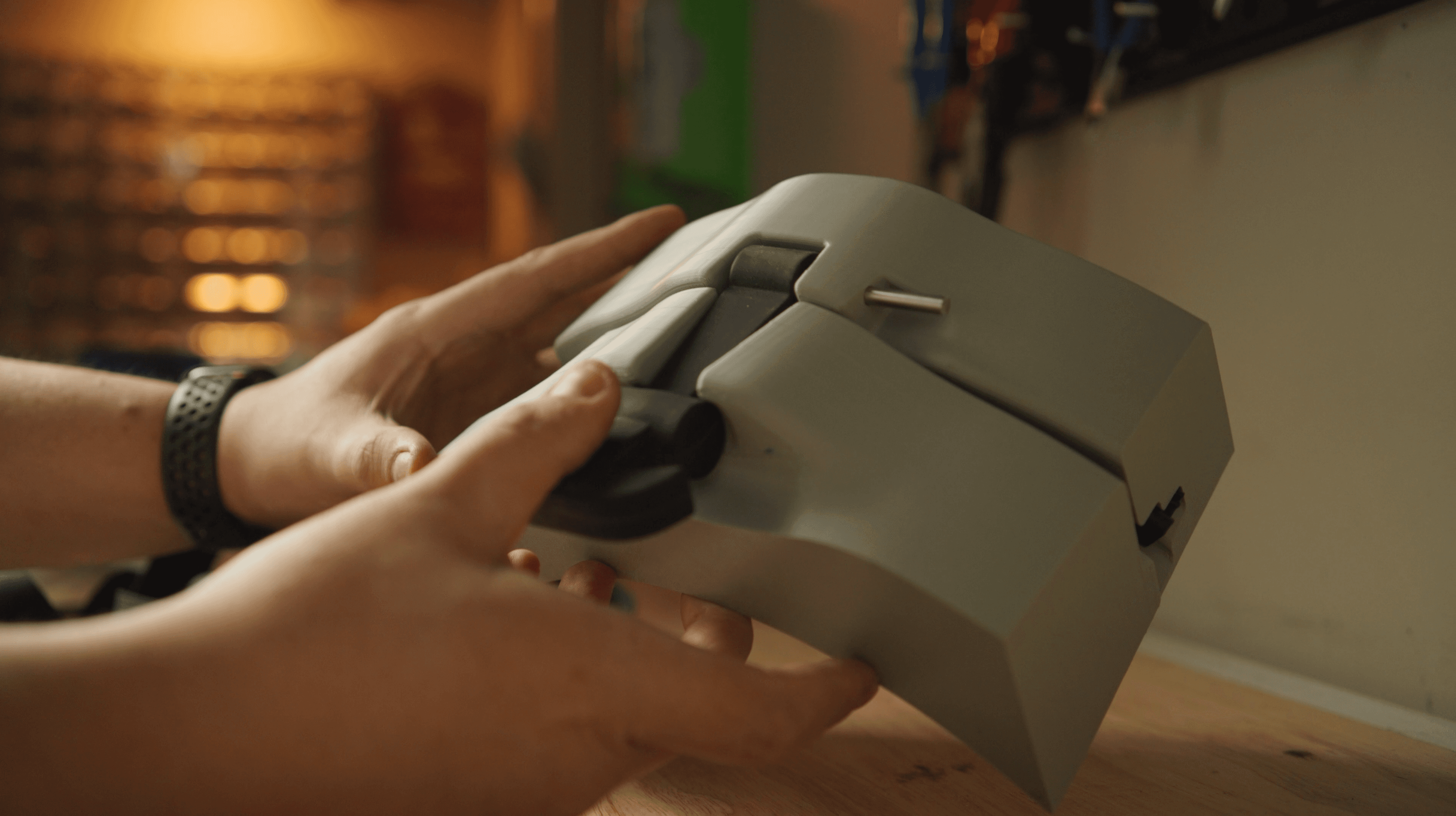 Prototype of the stumpy handle lock