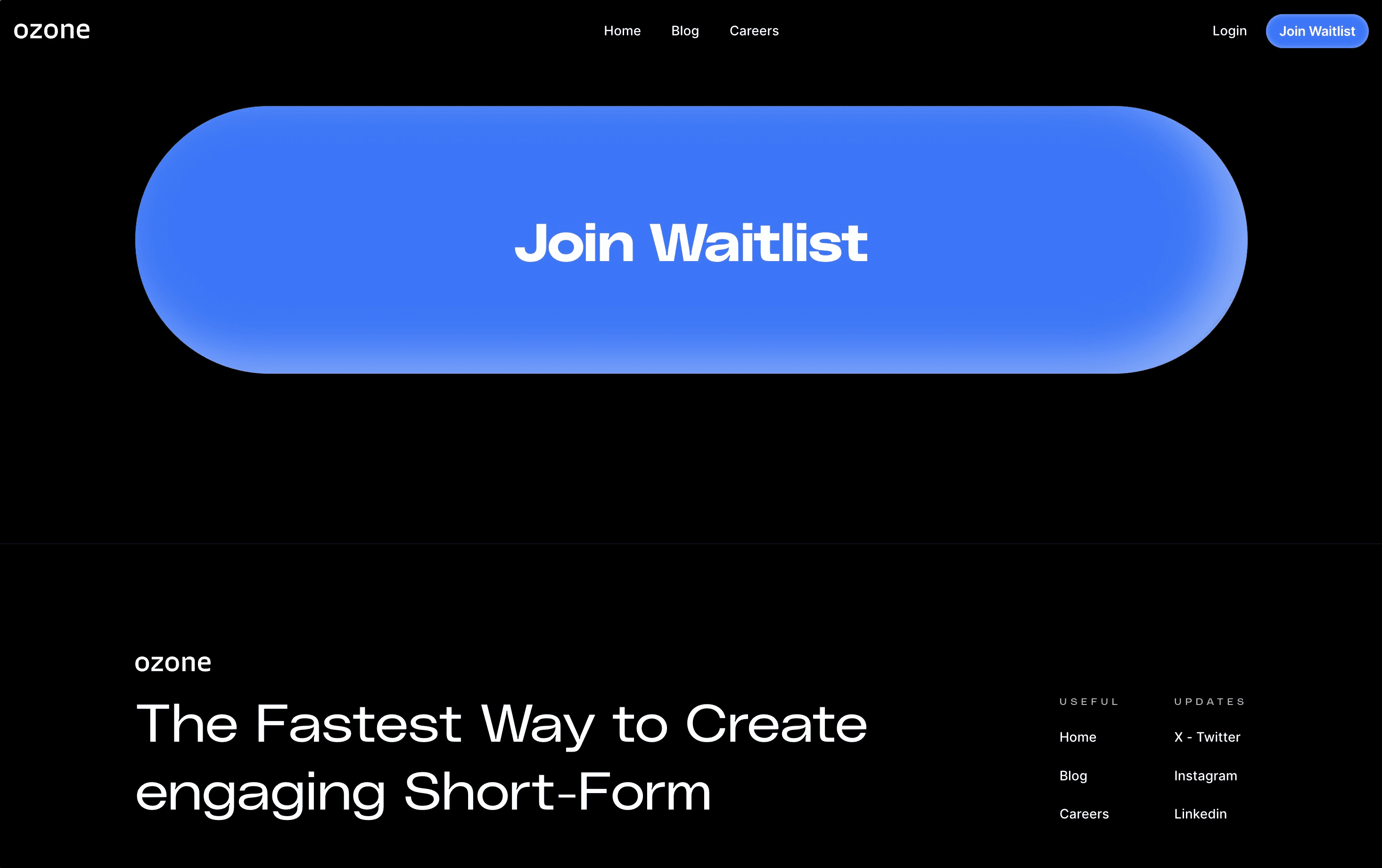 Ozone Pro Website built on Framer - Massive Button Design Trend