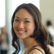 young asian woman smiling