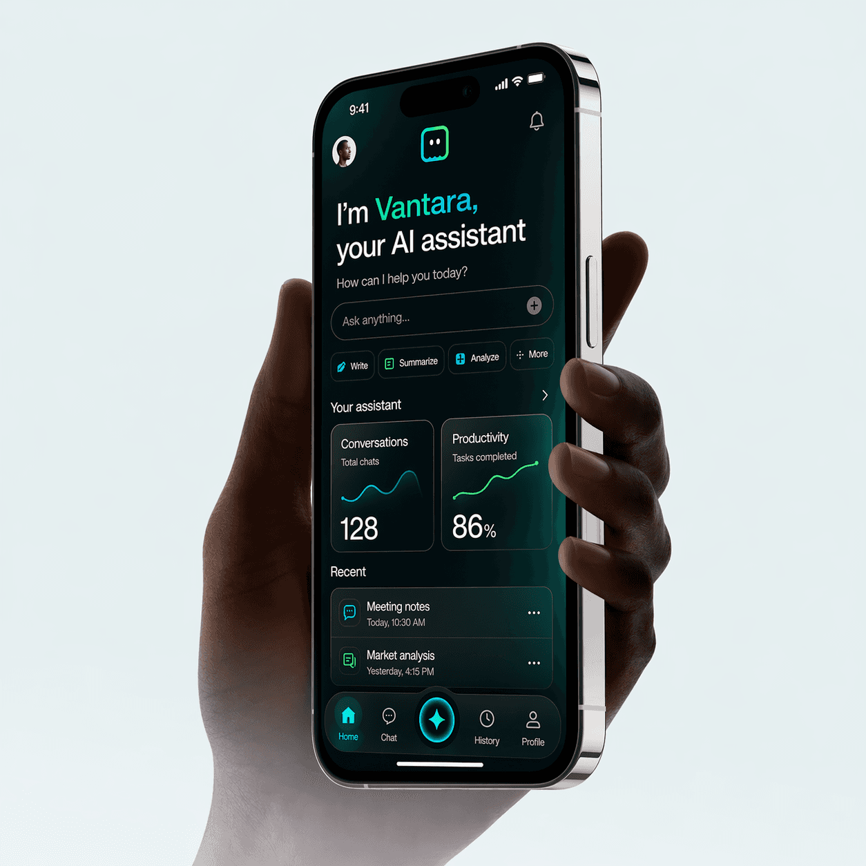 Vantara Ai App Mockup 2