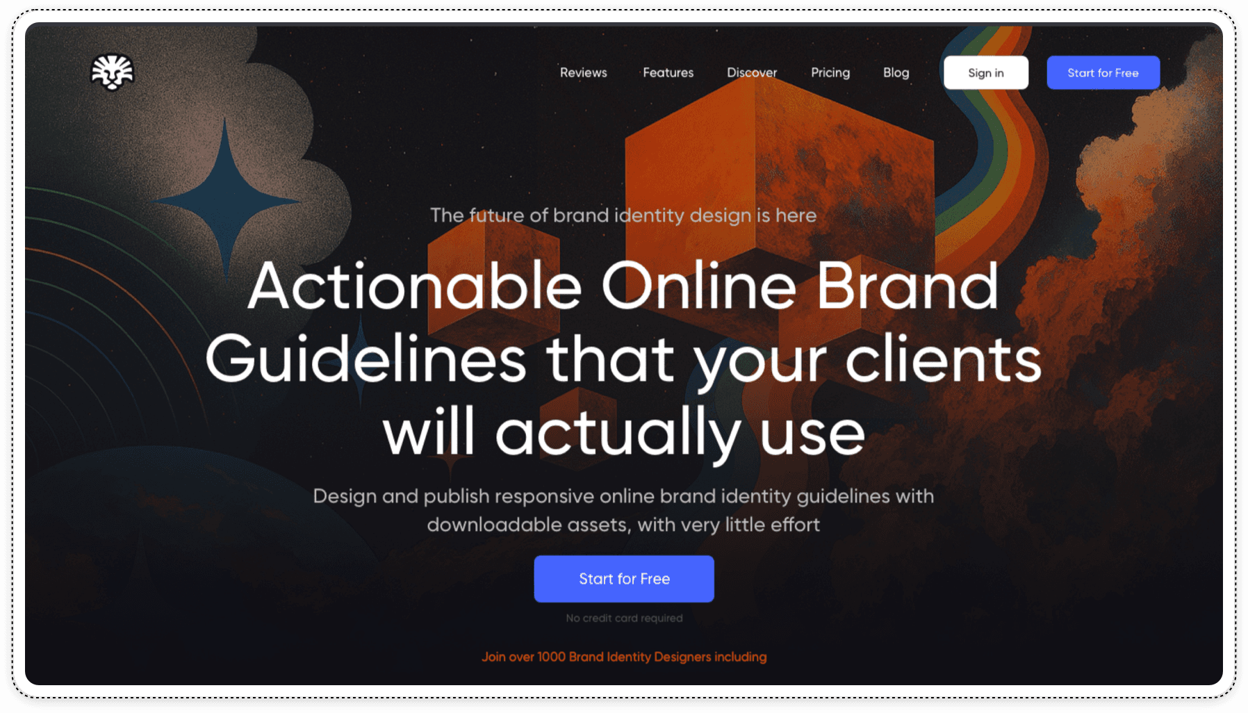 Bravemark App Website Design