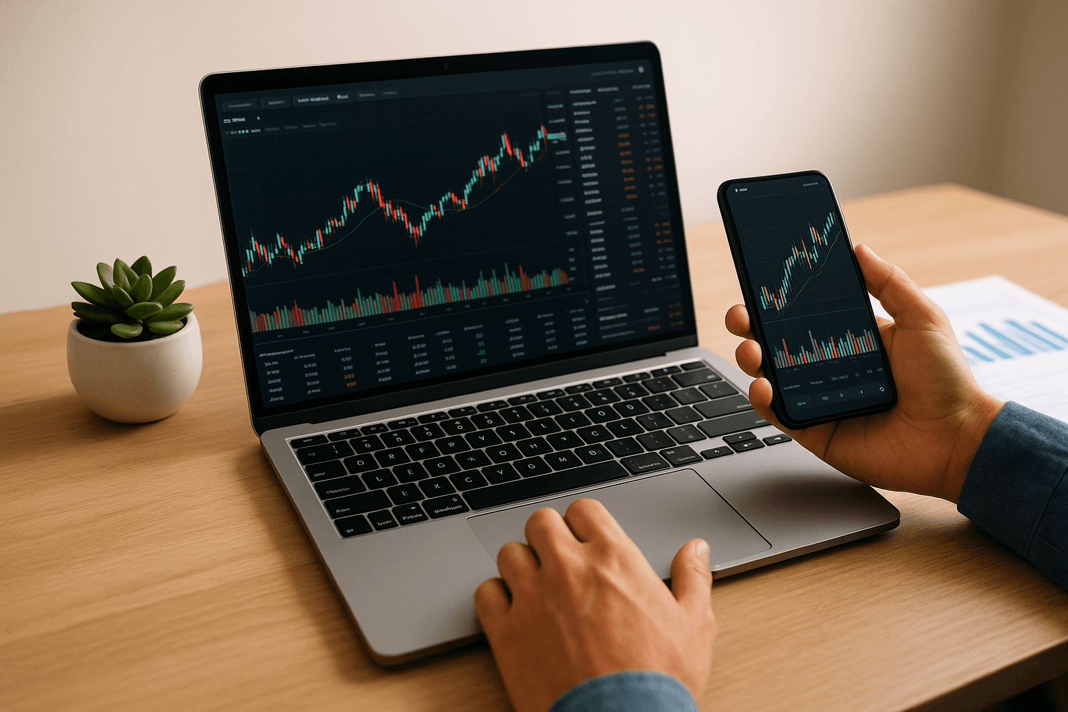 Trading tools and market data