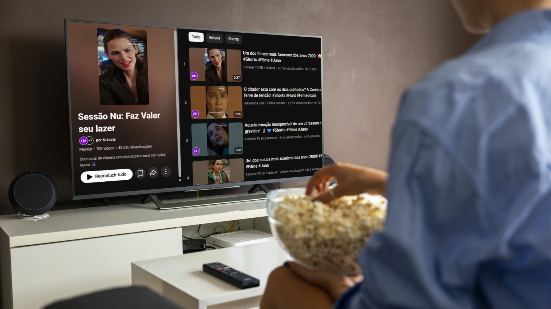 Nubank amplia projeto de cinema gratuito e aposta na “não publicidade” no YouTube 