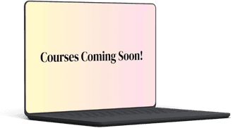 laptop mockup of "Be a 10" Course