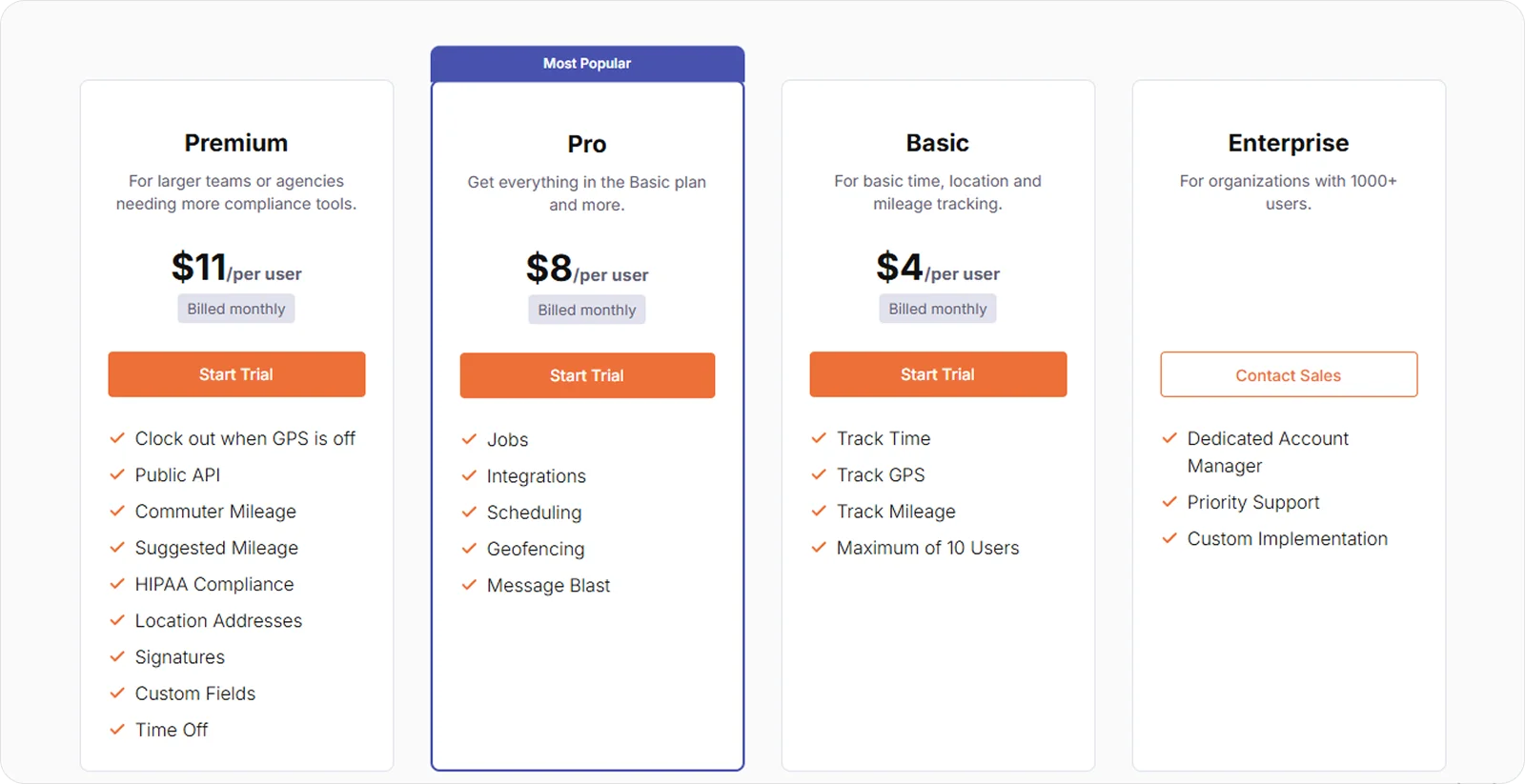 timeero-pricing
