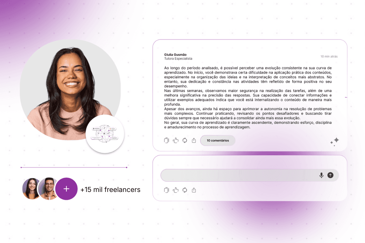 Tenha um time de especialistas completo