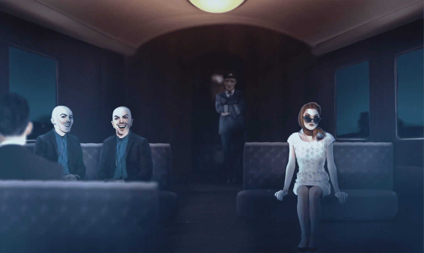 Showing the characters that are going to participate in the album noir investigation.