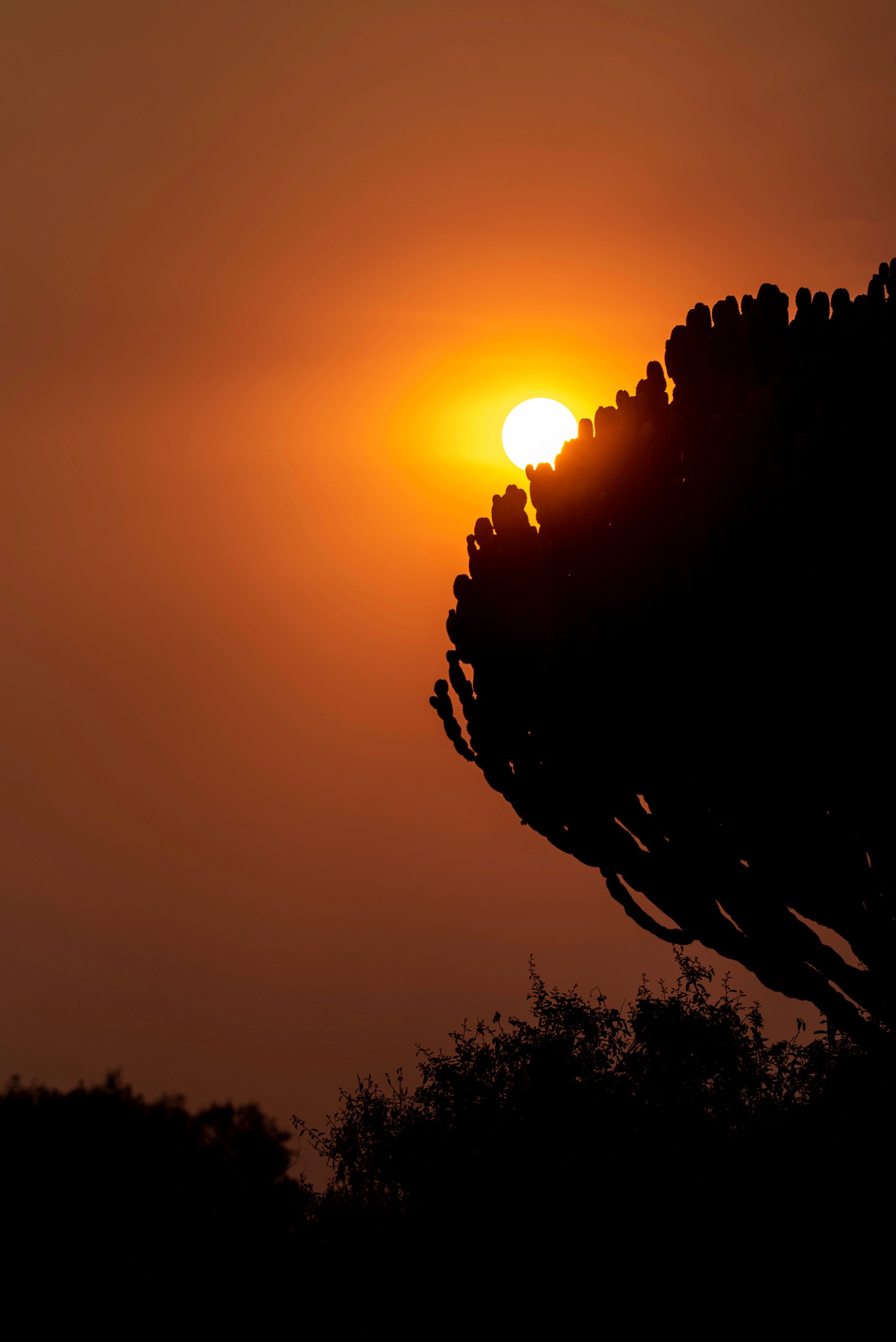 A Breathtaking Sunset Over Queen Elizabeth National Park