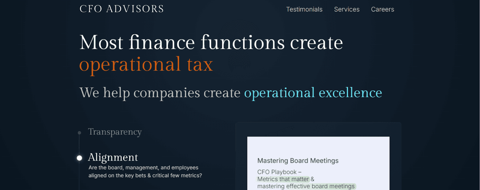 CFO Advisors