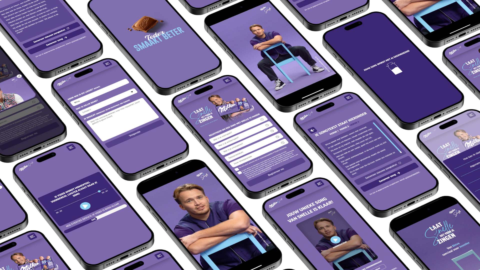 green and pink cardboard boxes