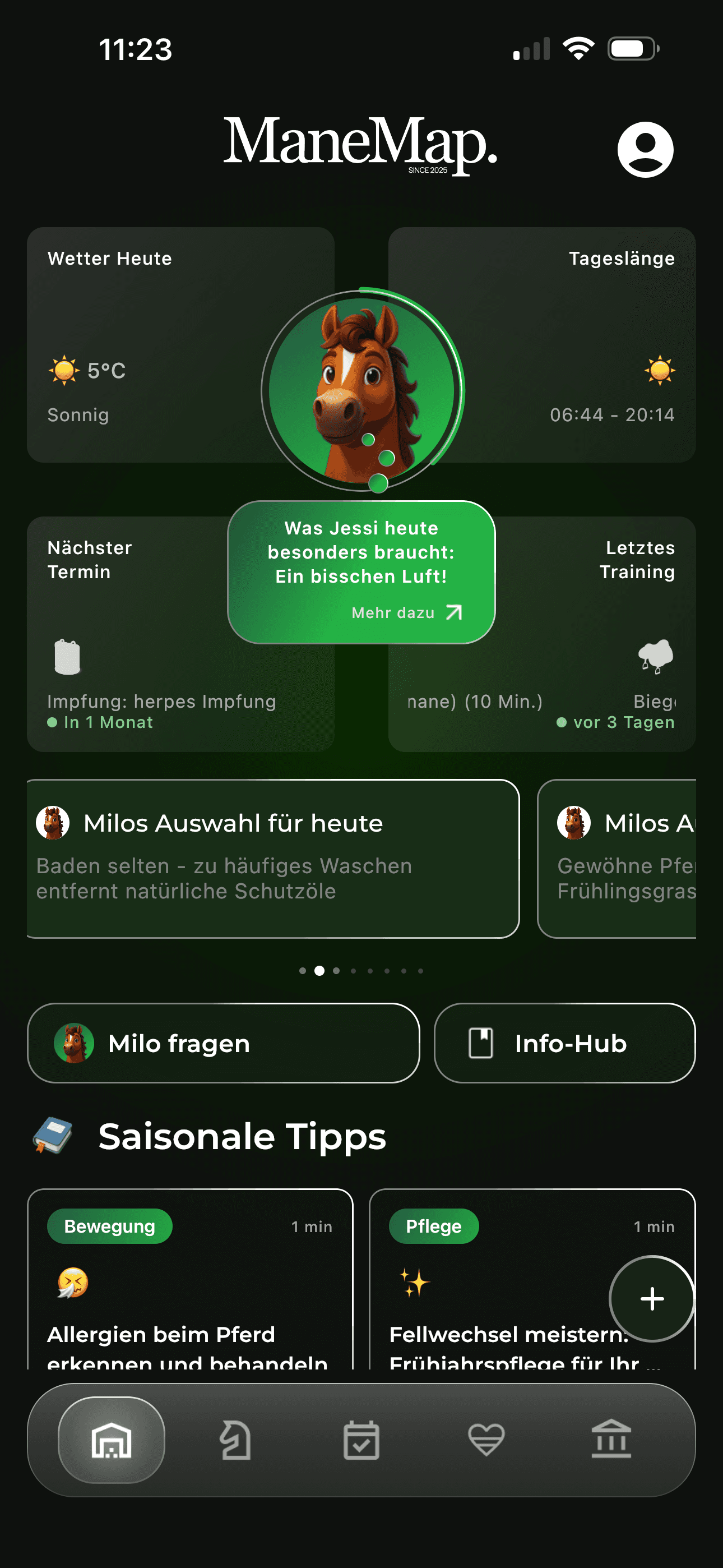 Home Page - Pferde App