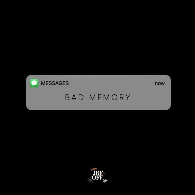 Cover singlu Bad Memory od jbfOFF
