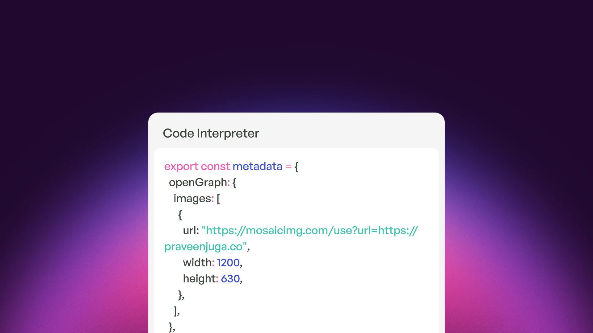 Introducing Code & Data Analyst