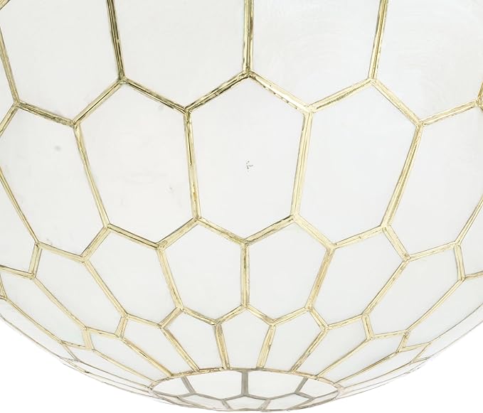 Stylish honeycomb chandelier that enhances home decor with its premium build and aesthetic.