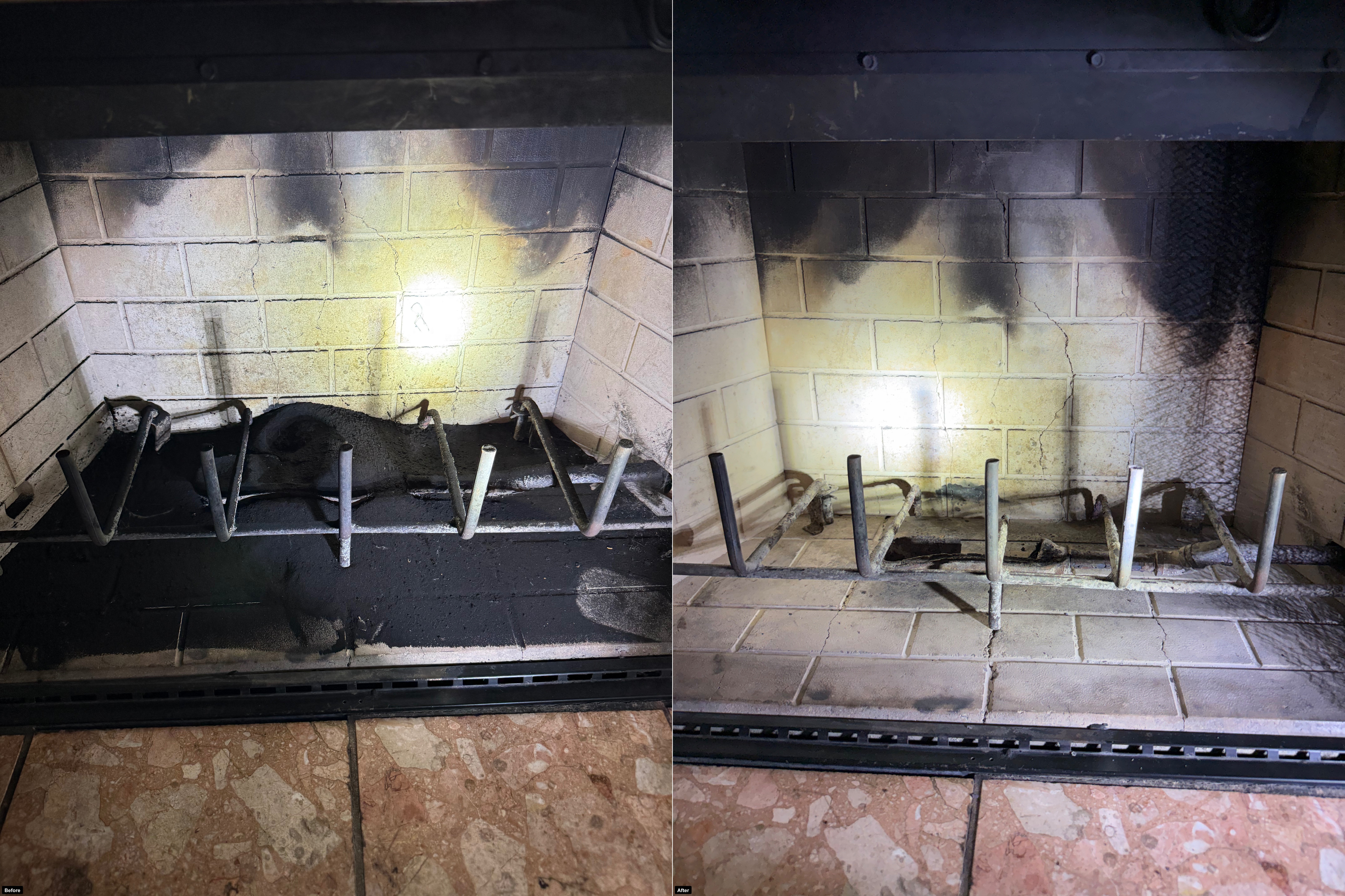 Chimney deep cleaning — Alpharetta