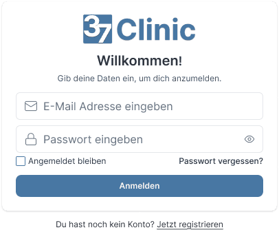 37.clinic - Login