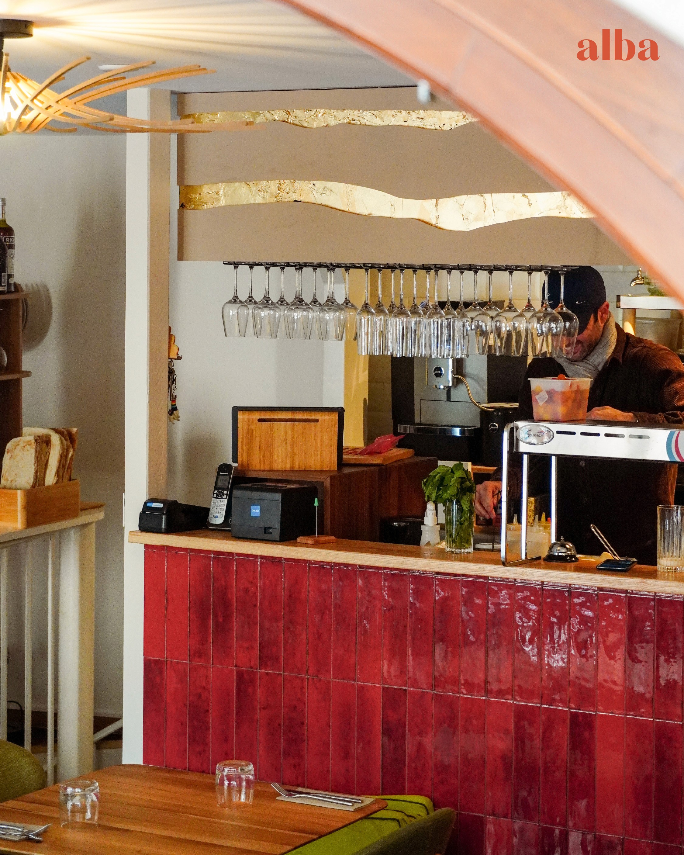food served on a white plate