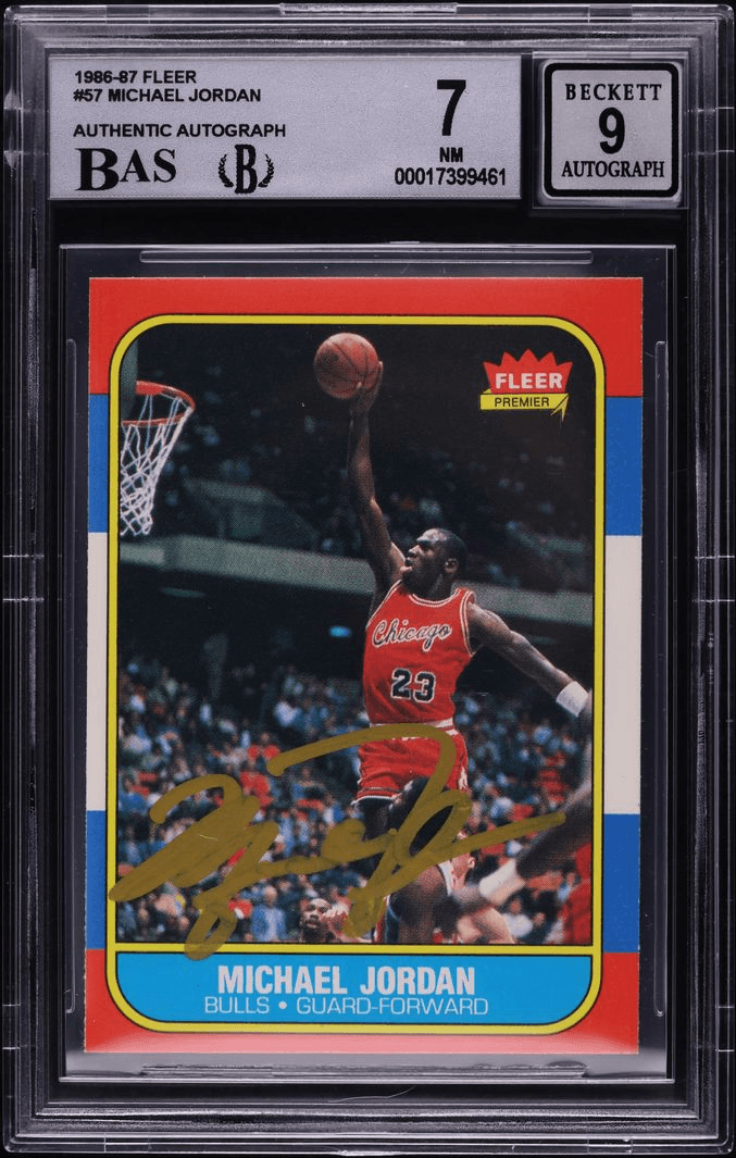 1986 Fleer Basketball Michael Jordan
