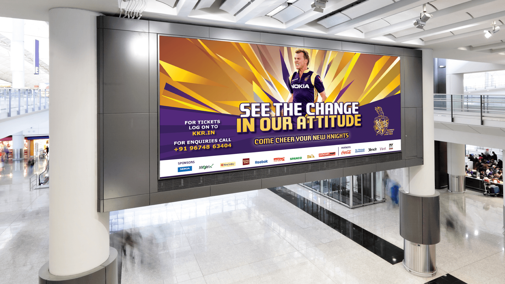Kolkata Knight Riders | IPL Season 5 Launch Campaign