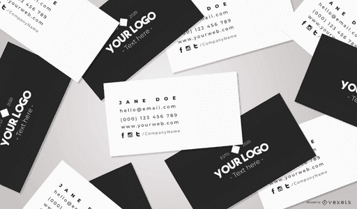 business card mockup