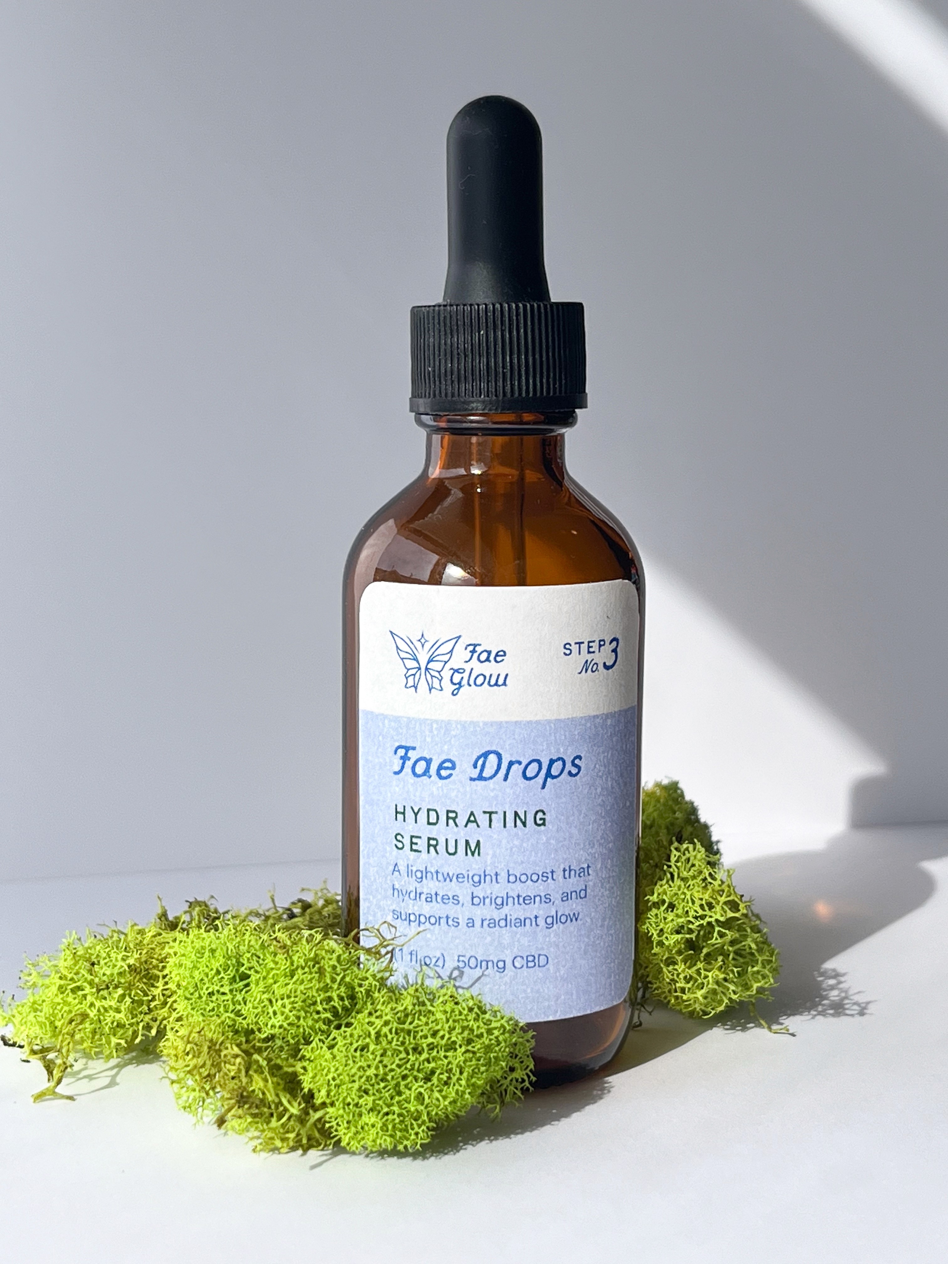 Fae Glow serum packaging 