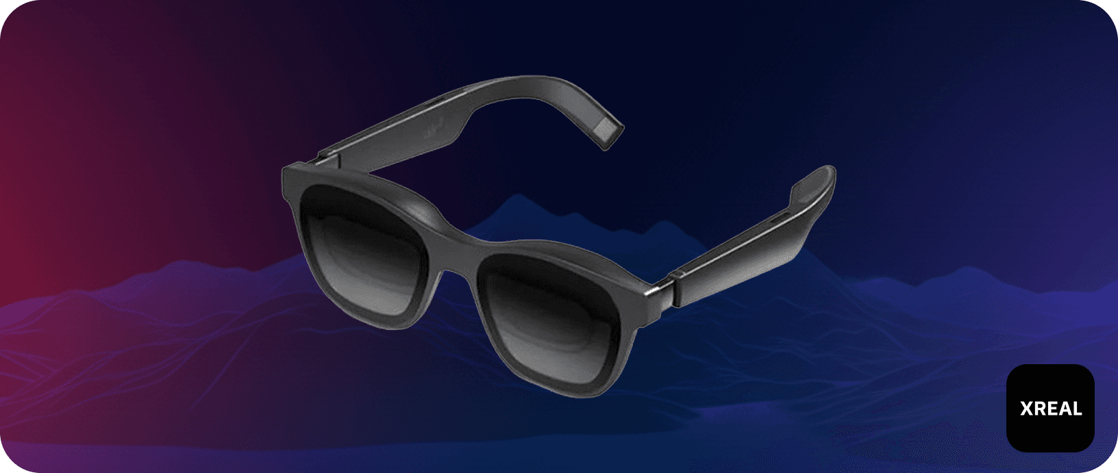 XReal smart glasses for portable AR displaysWearable AR screen for work and entertainmentXReal glasses for movies, gaming, and productivityLightweight smart glasses with virtual screenXReal AR glasses for travel and remote workPlug-and-play smart glasses with USB-CPersonal cinema with XReal smart glassesExternal display smart glasses for laptopsXReal AR glasses for gaming and mediaMinimal AR smart glasses for everyday use