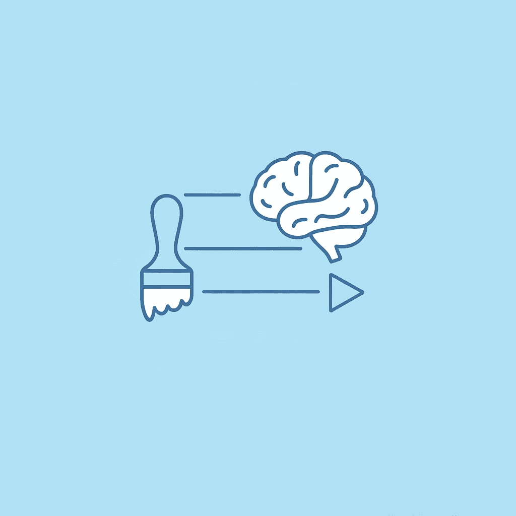 Two diverging paths showing a choice between decorative bulletin boards and interactive learning boards