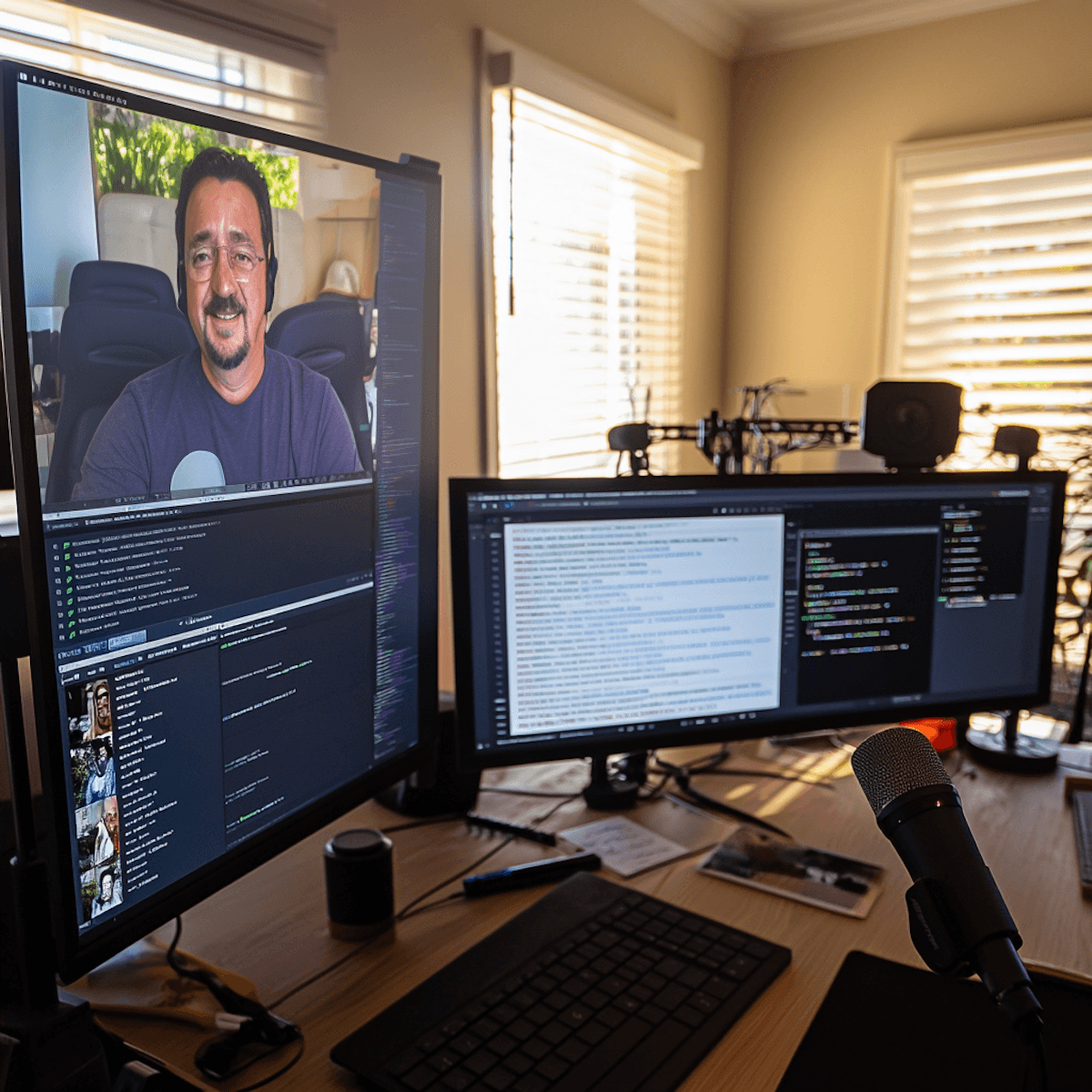 black dslr camera on tripod