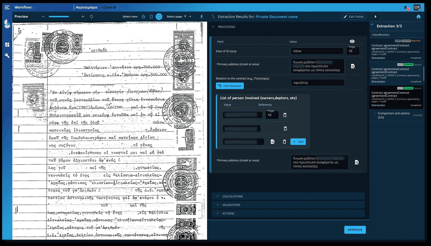 Synthetica Operations Panel — your team's daily view of what's processing and what needs review