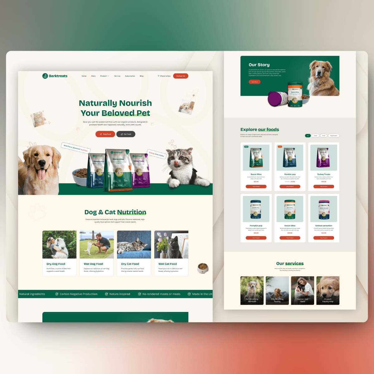 barktreats framer template