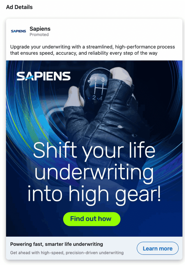 Marketing Spotlight: Sapiens lead generation