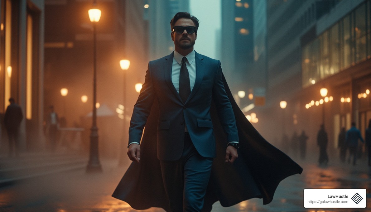 Example of high-budget cinematic approach in TV ads - attorney tv advertising