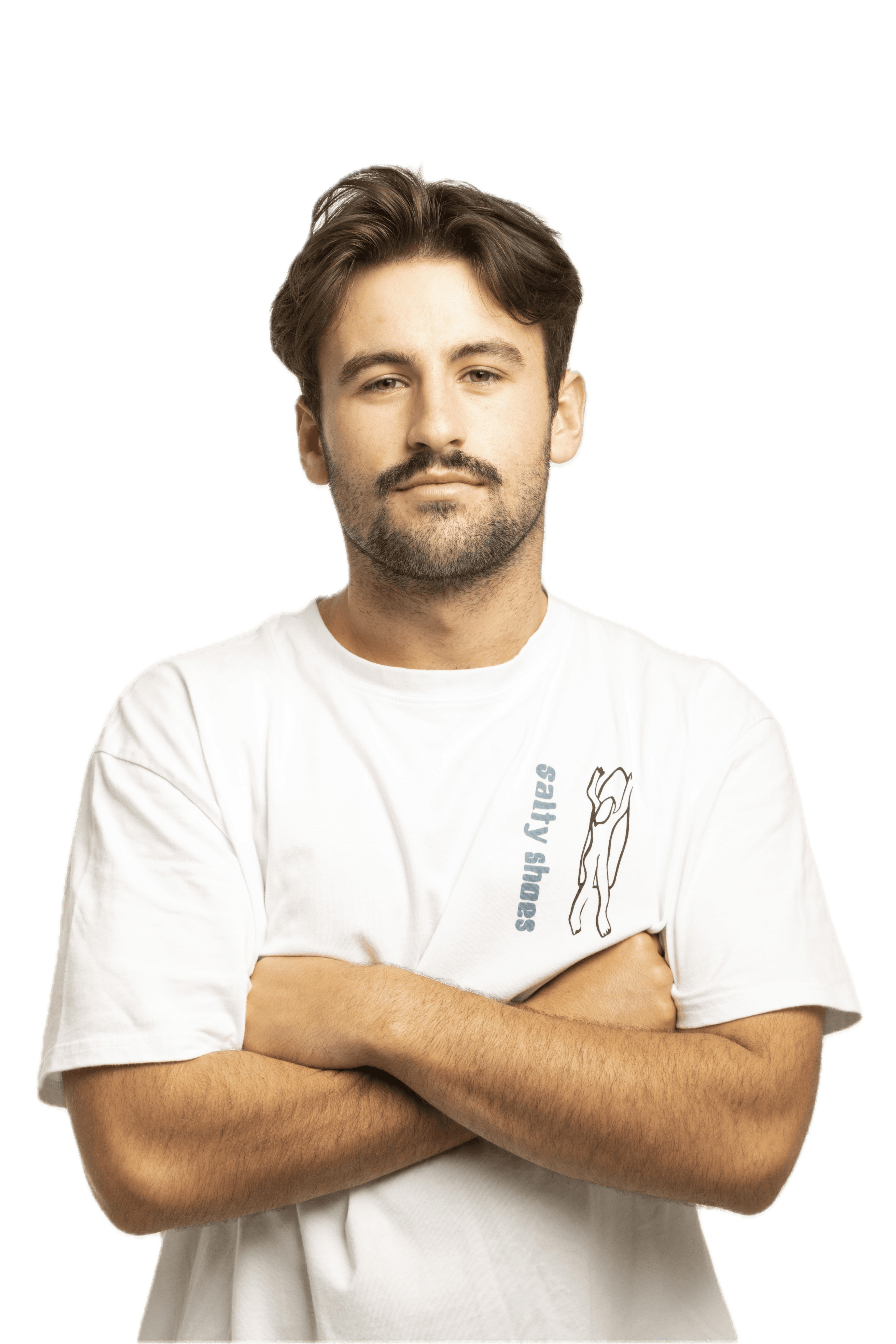 Woman with color palette