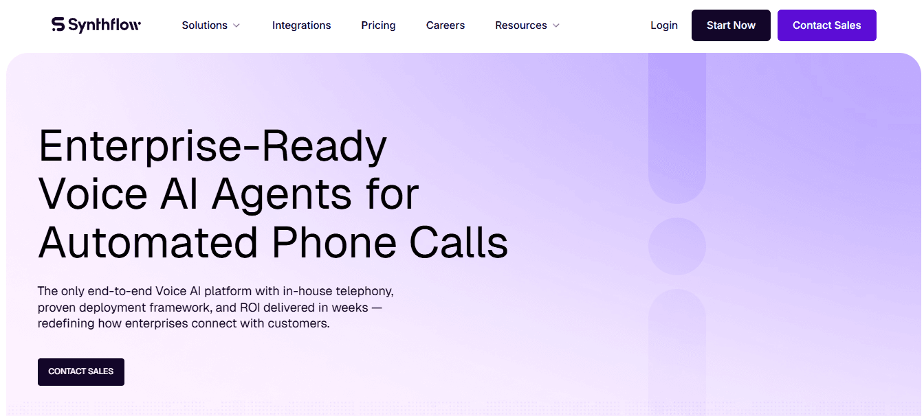 Synthflow&nbsp;&nbsp;