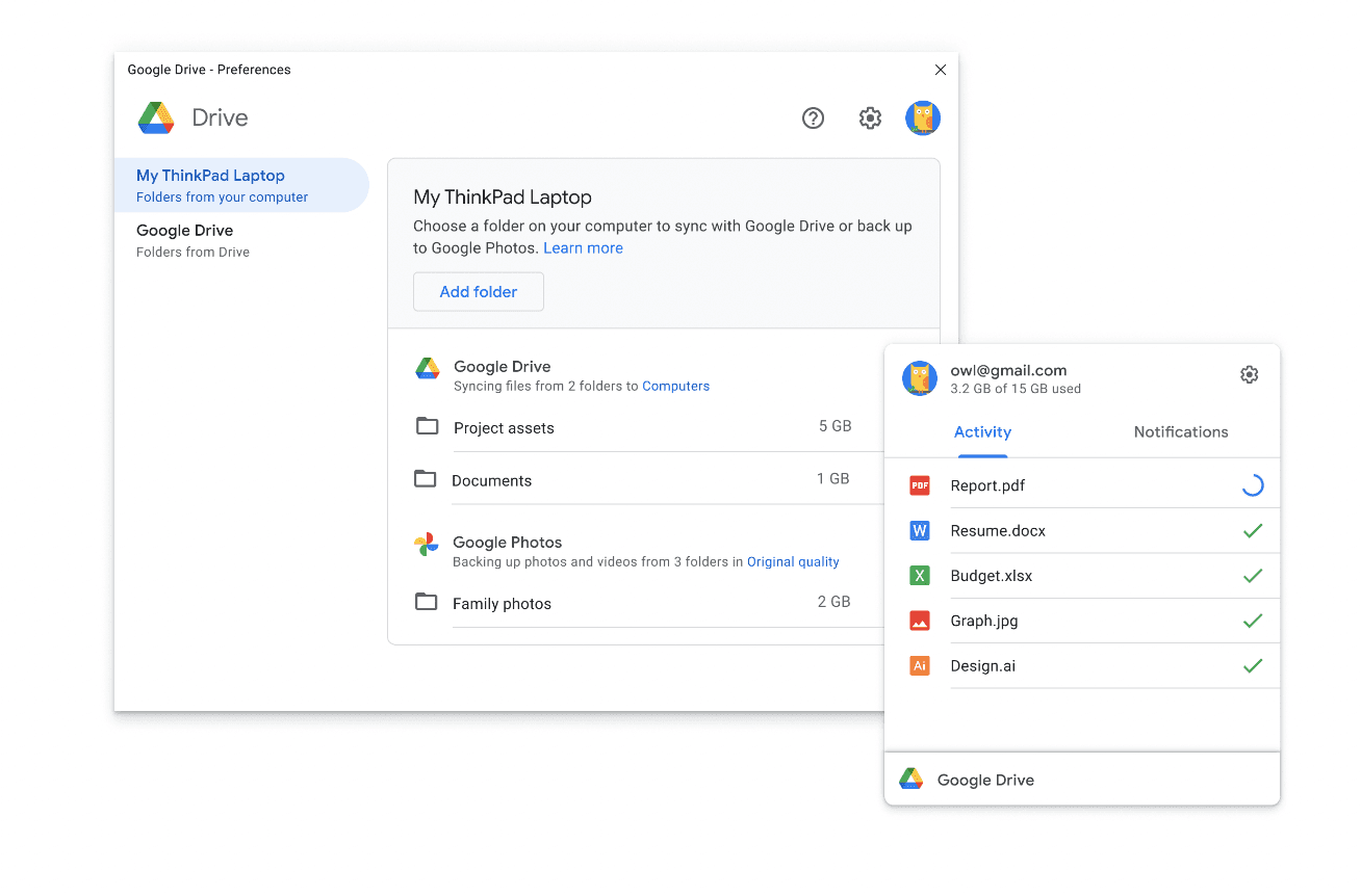 Best 15 Productivity Apps For Students - Google Backup and Sync
