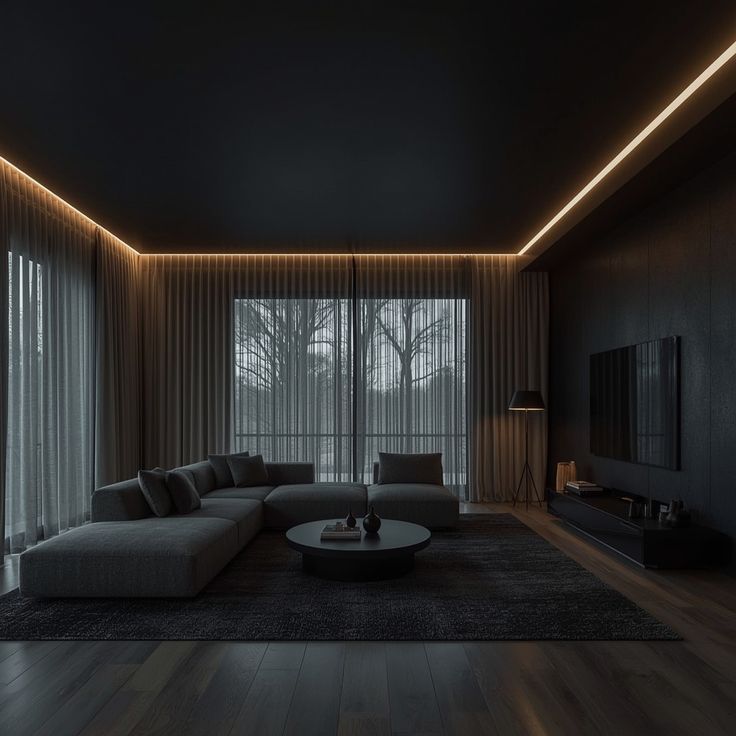 Image de rénovation d'un salon