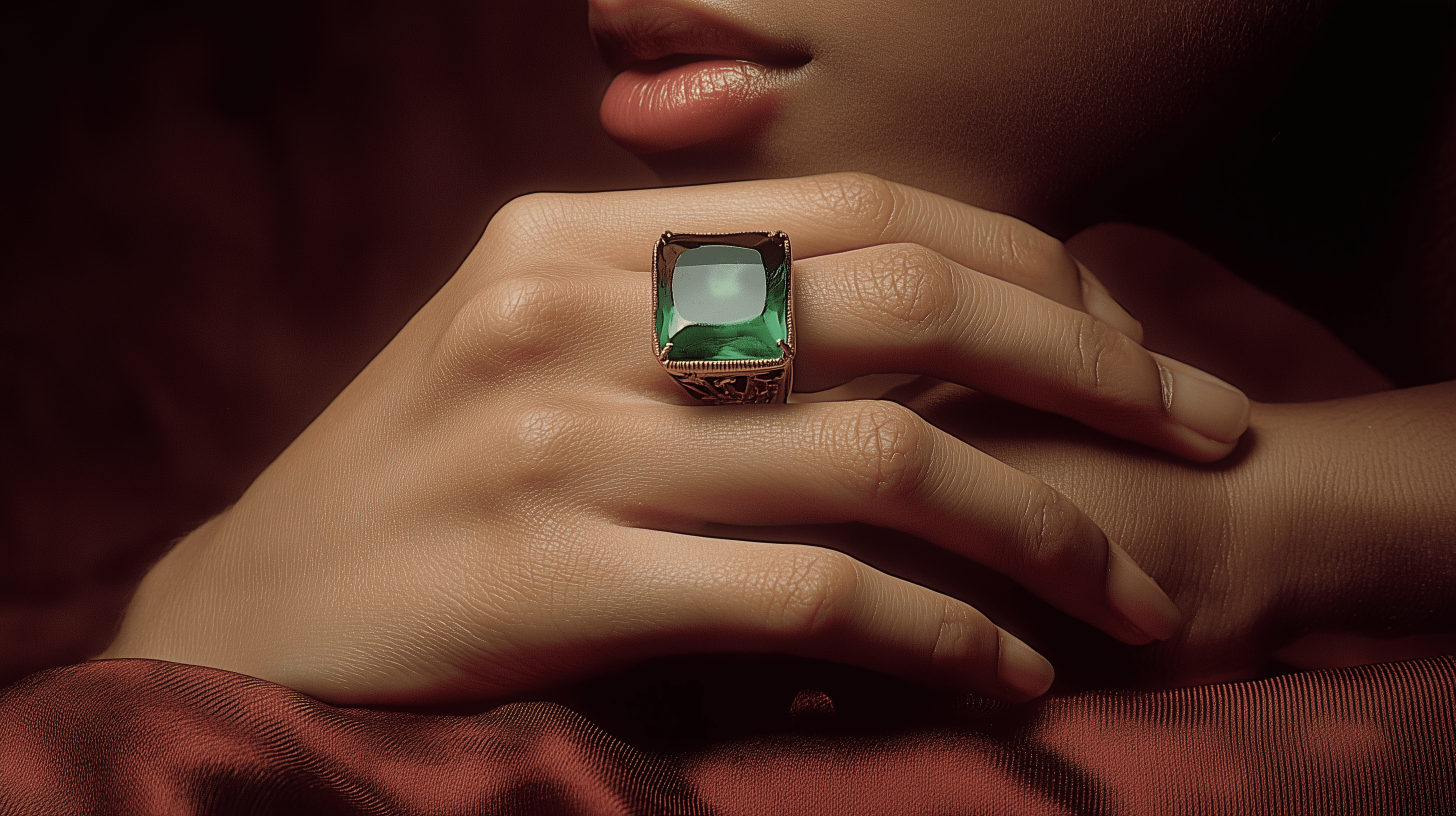 Emerald Royale Ring