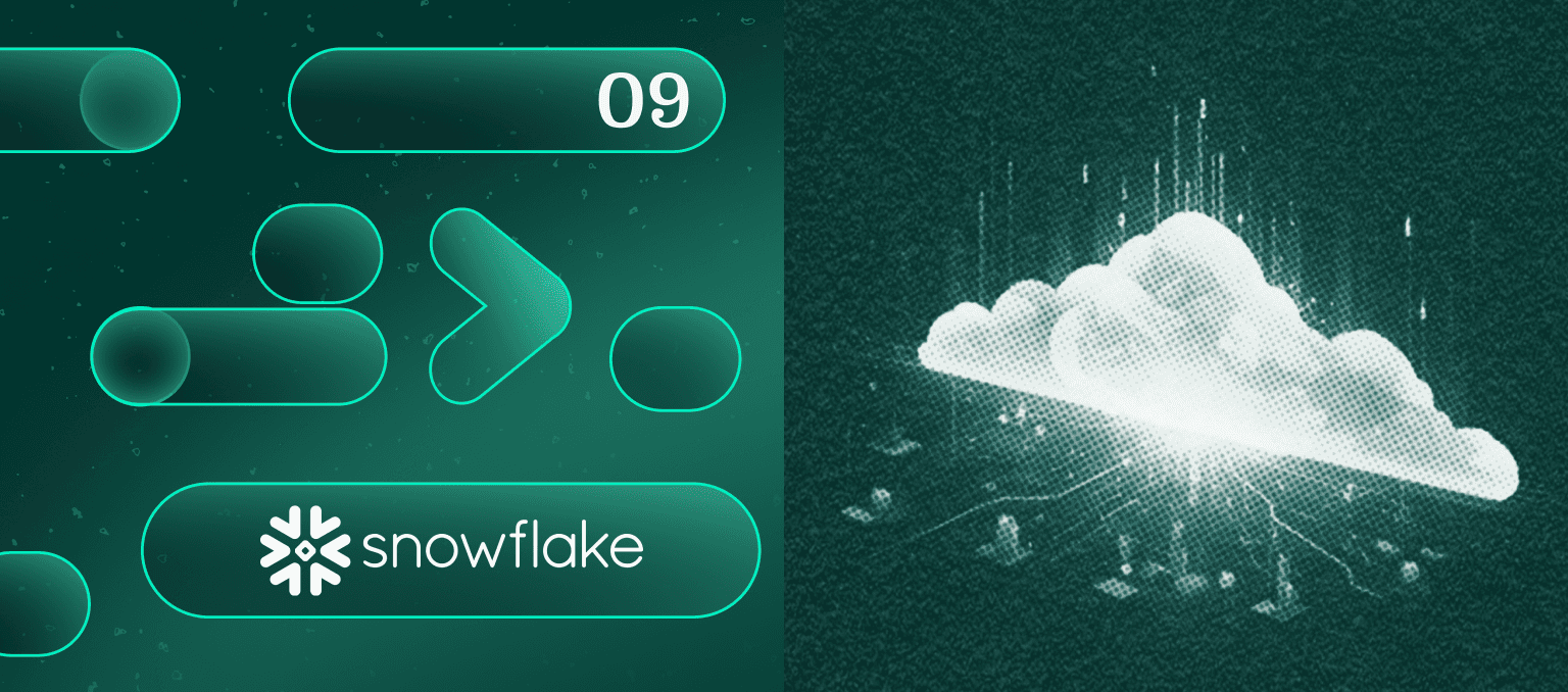 Abstract illustration of a hand managing data on a mobile device, with heart and lung icons representing healthcare marketing automation.