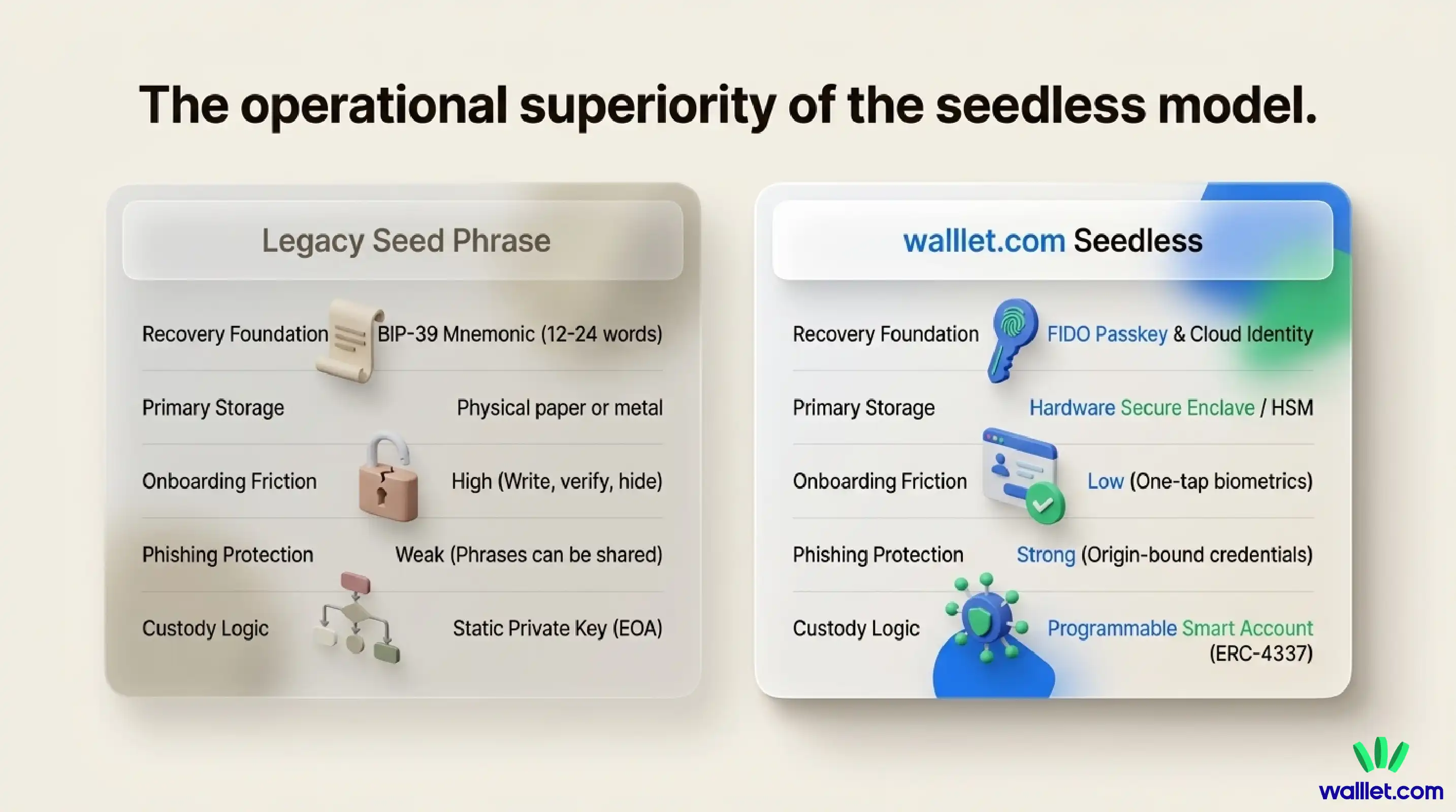 First, remember this: your crypto is not inside the phone