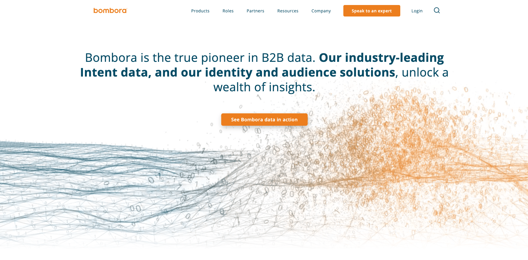 Bombora website