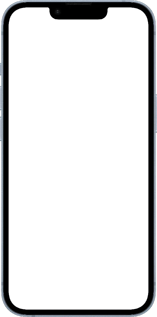 Minimalist smartphone frame showcasing Barnab’s mobile-first application design.