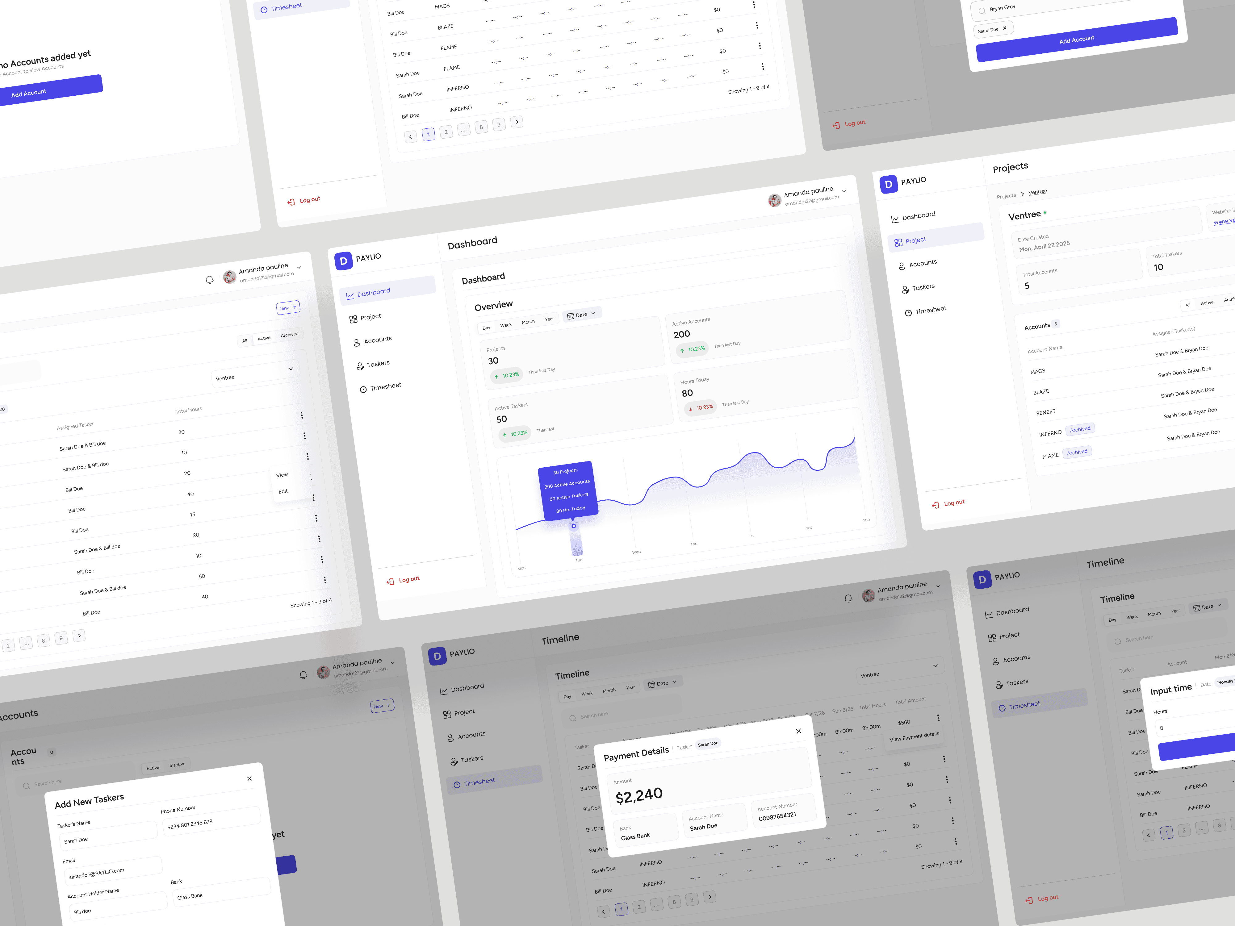 Website mockup
