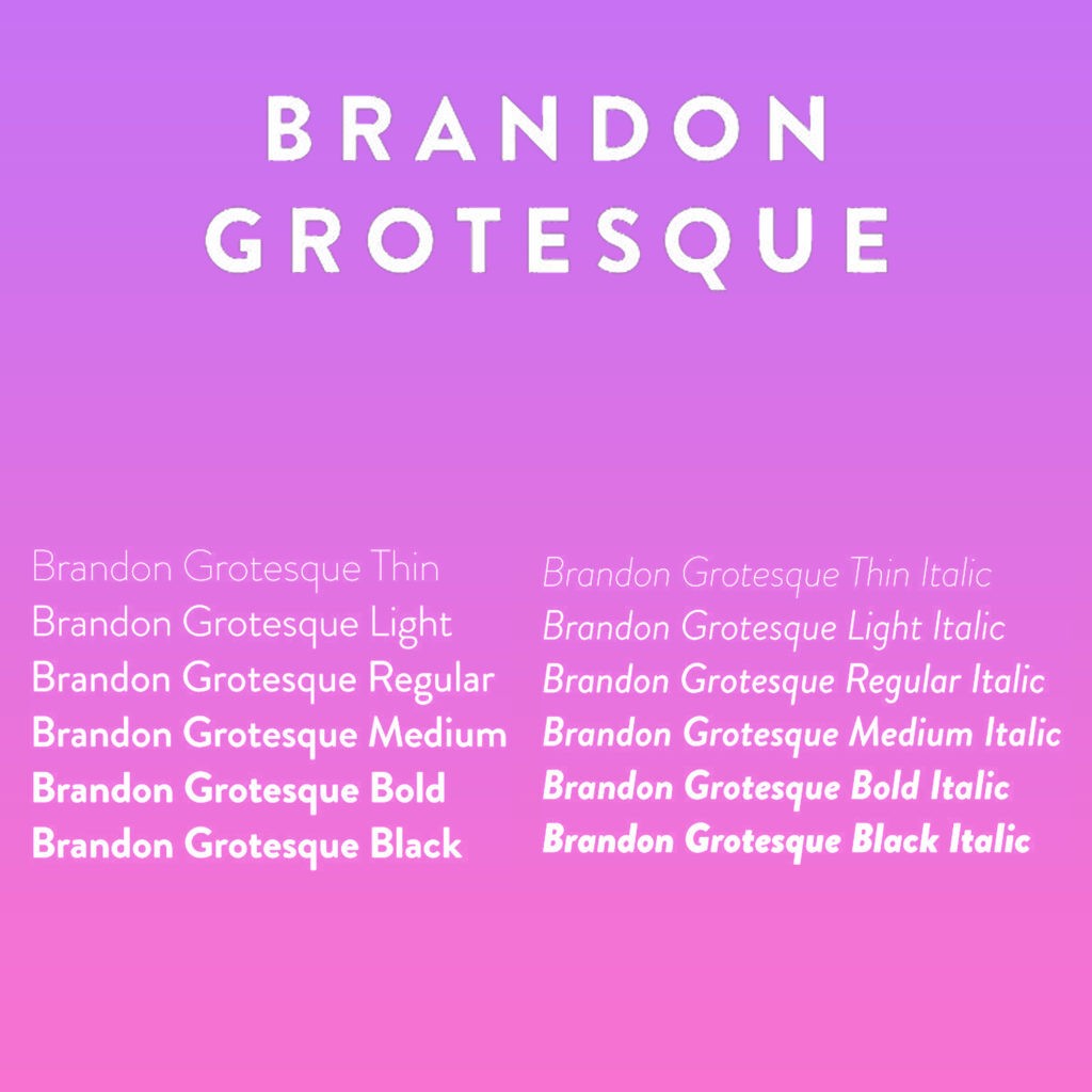 Brandon Grotesque