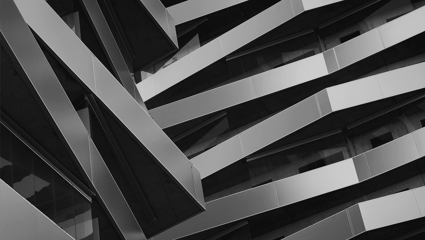 Extreme close-up black and white photograph of a human eye