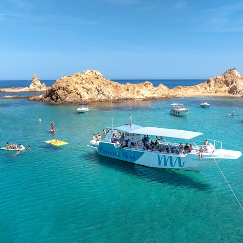 The boat Burinot in Cala Pregonda